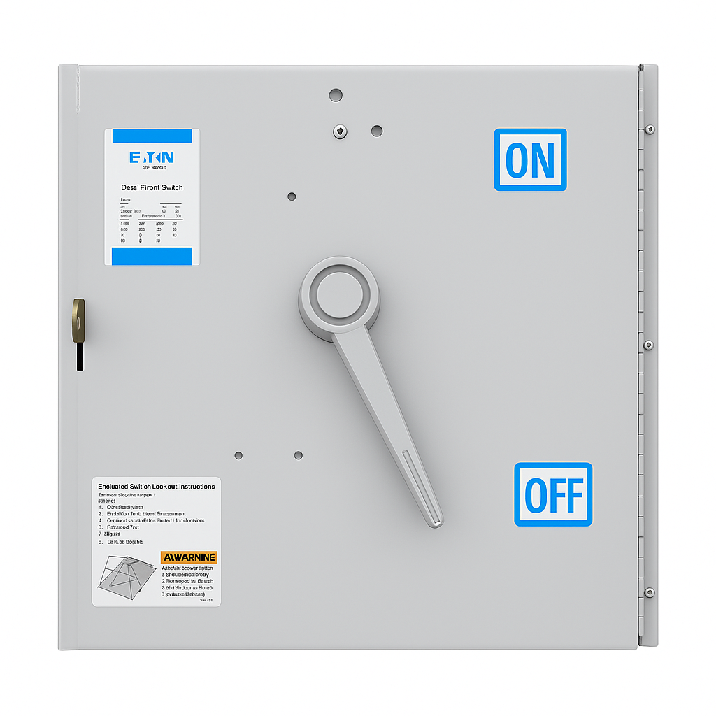 Eaton / Cutler-Hammer FDPW327 – 800A, 240V, 3-Pole Panel Mount Switch – FDP Series