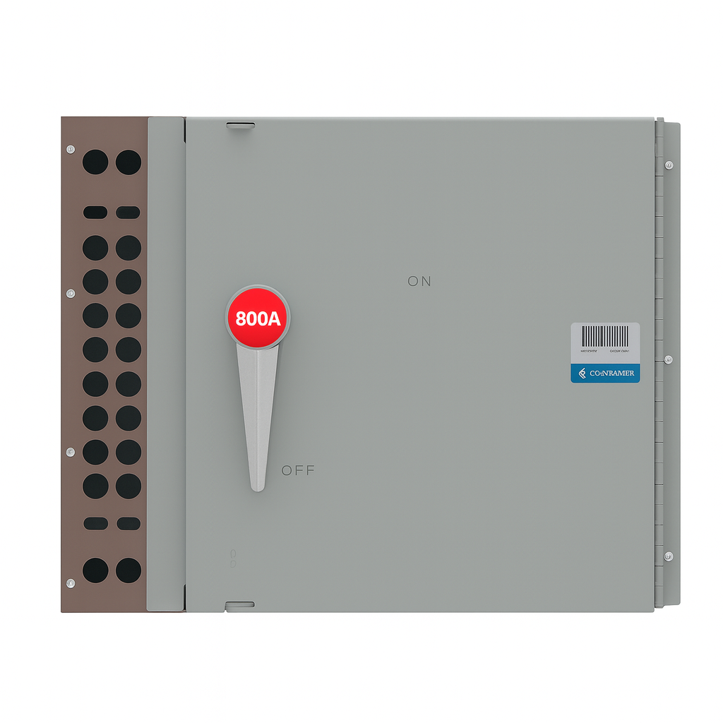 Sylvania QMBFP7036 – 800A, 600V, 3-Pole Fusible Disconnect Switch – 200kAIC