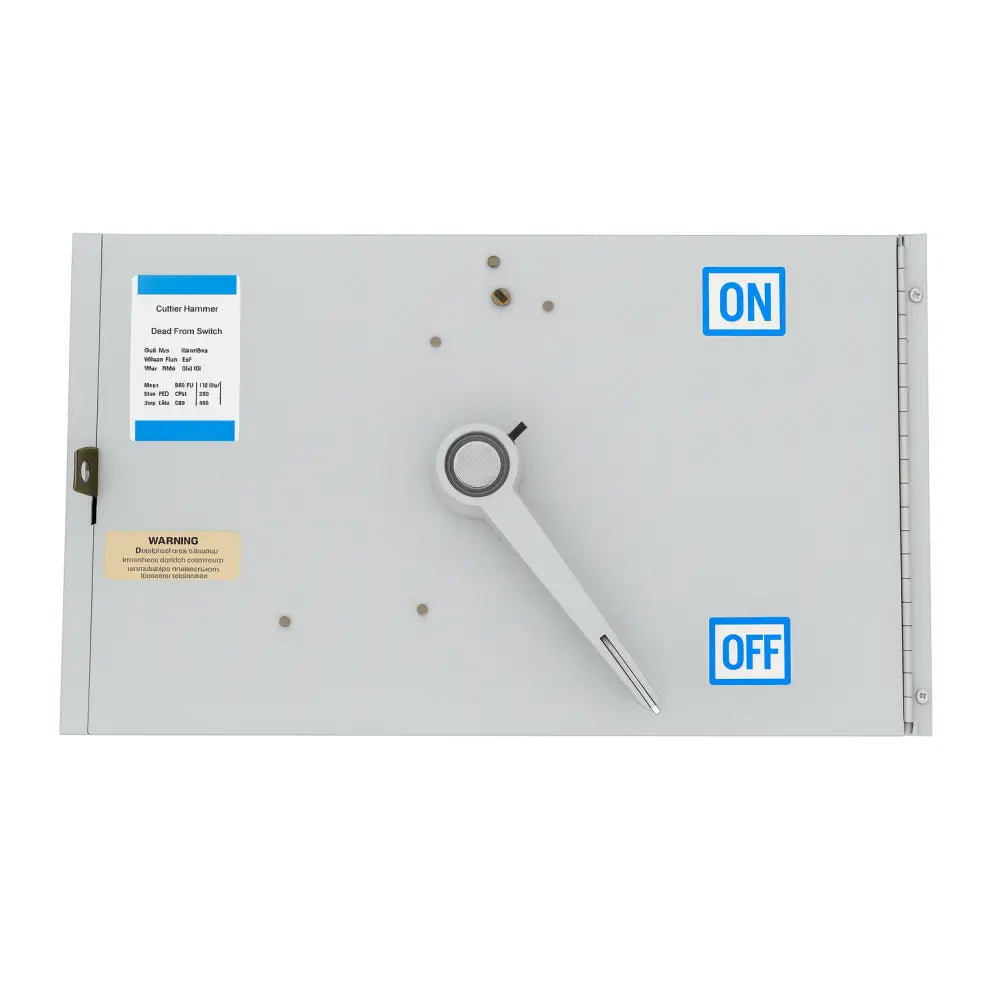 Eaton / Cutler-Hammer FDPW325 – 400A 240V 3-Pole Panel-Mount Switch – 200kAIC FDP Series