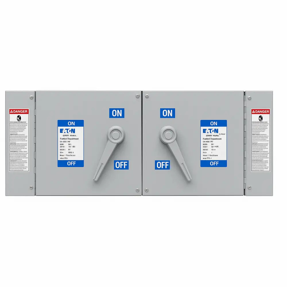 Eaton FDPBT3644J – 200A/200A 600V 3-Pole Twin Breaker-Style Fusible Switch – 200kAIC