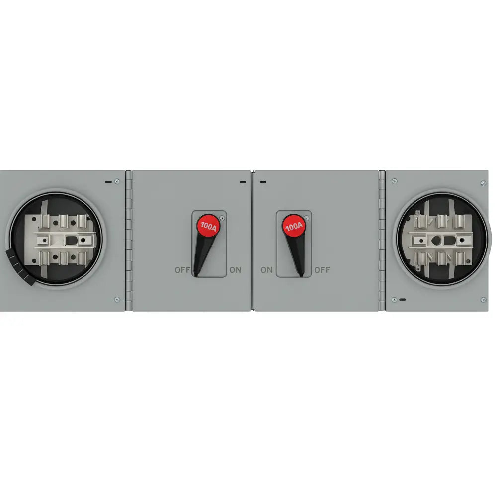 Federal Pioneer MQS71136S – 100A/100A 600V 3-Pole Twin Fusible Meter Switch – MQS7 Series