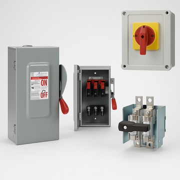100A/660V - 100A, 660V, 3-Pole, Switch