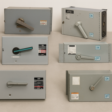 Eaton / Cutler-Hammer FDPW326R – 600A, 3-Pole Branch Fusible Panel-Mount Switch – FDPW Series