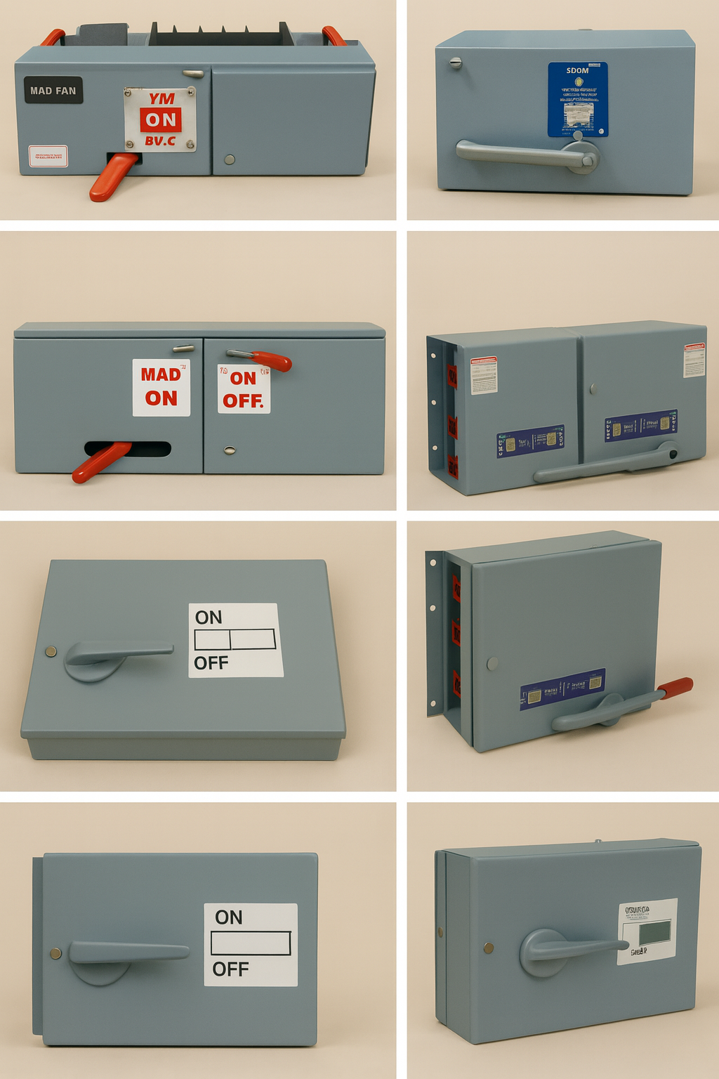 GE QMQ360 - 60 A, 600 V Fusible Panelboard Switch | AmpState