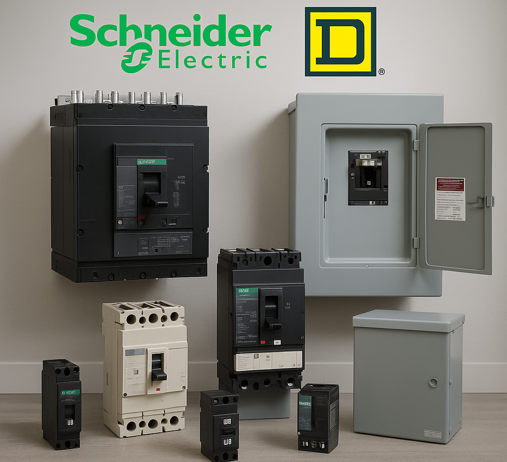 Square D QOU280 - 80 A, 240 V, 2-Pole Bolt-On Circuit Breaker | AmpState