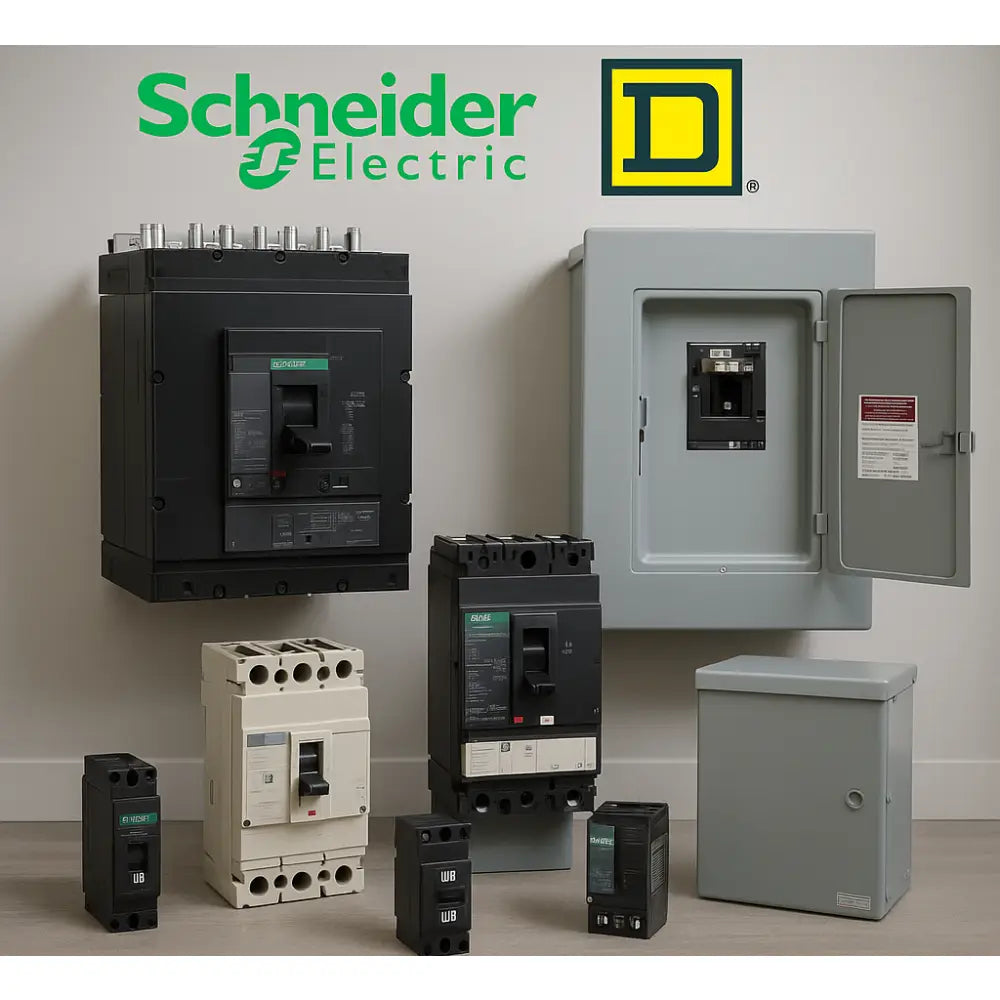 Square D QGA32100 - 100 A 240 V 3-Pole Plug-In Circuit Breaker | AmpState - Circuit Breakers