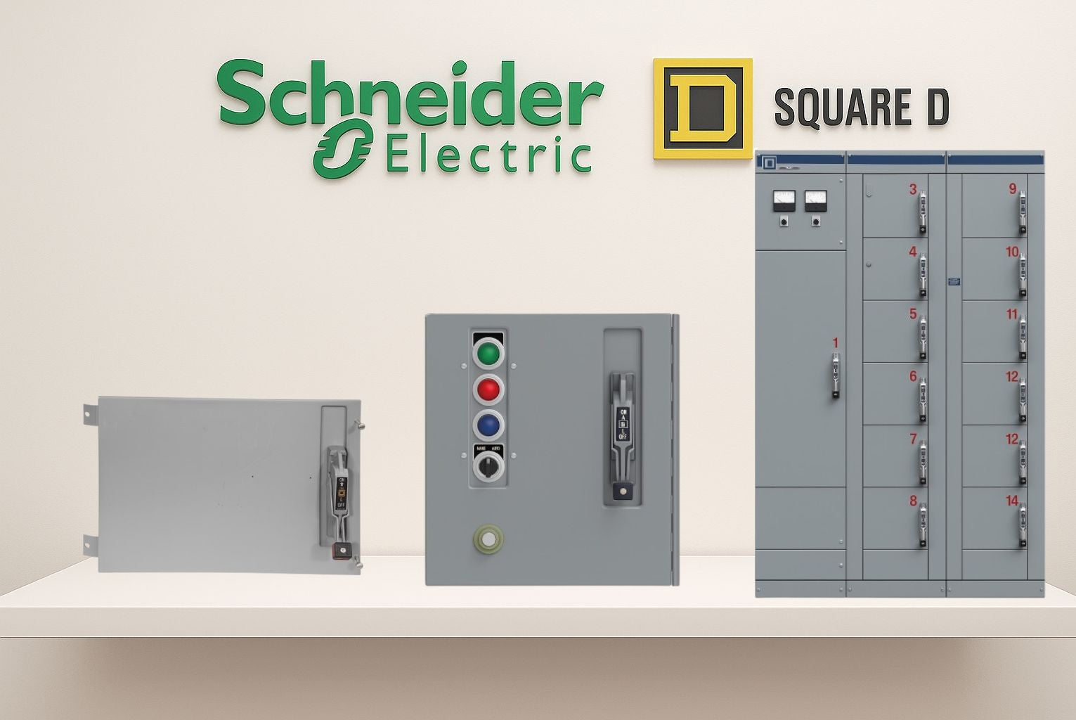 Schneider Electric / Square D Model 4 - Non-Fusible MCC Bucket - 40 A, 600 V, 9" Height, 3 P | AmpState